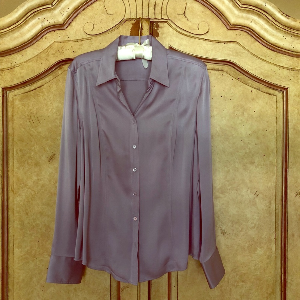 Ann Taylor Silk Blouse, 14
